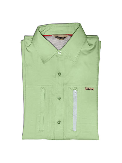 CAMISA WH GREEN