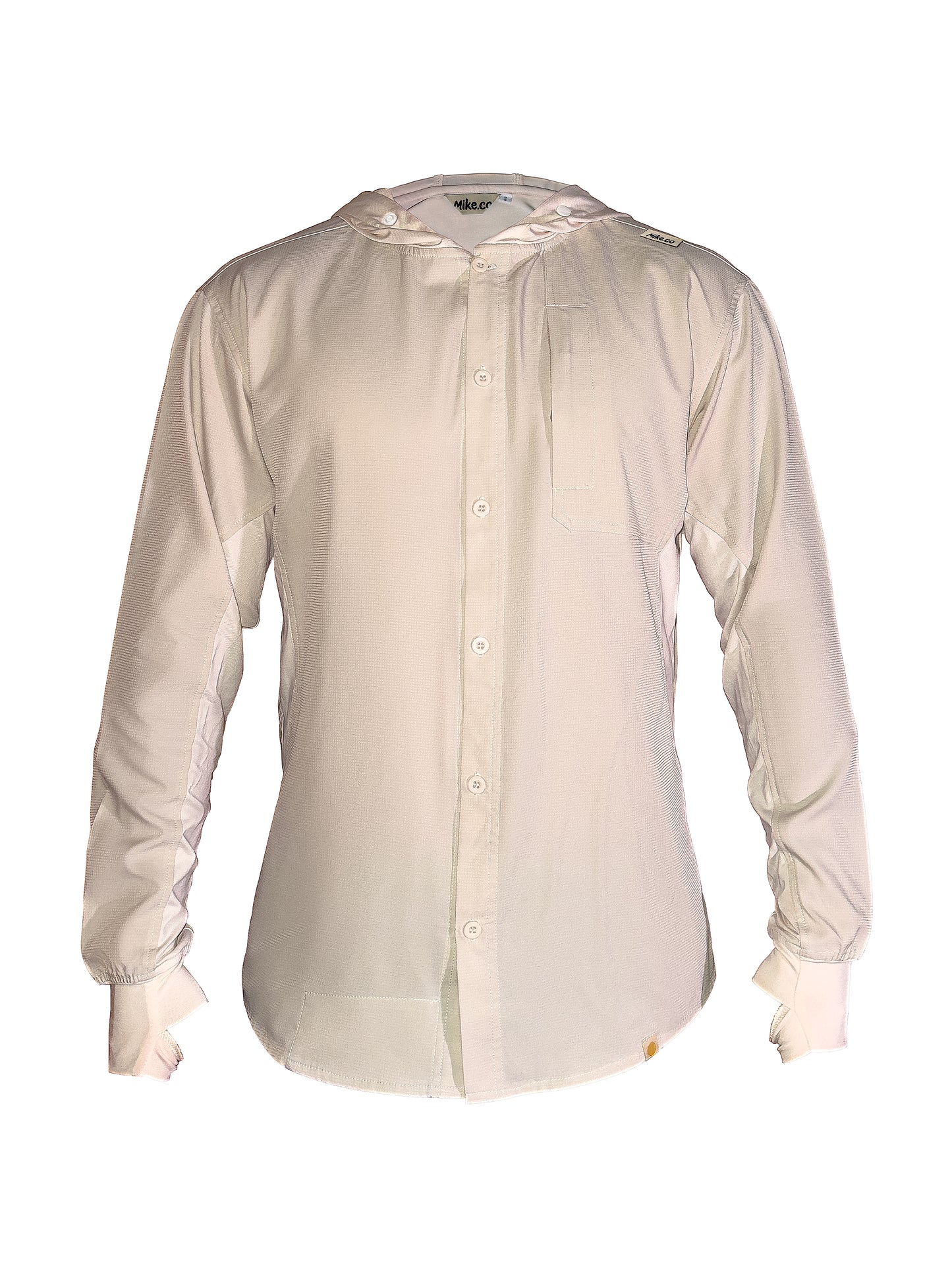 CAMISA HOODIE BEGE