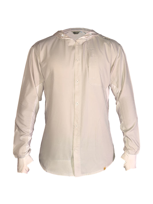 CAMISA HOODIE BEGE